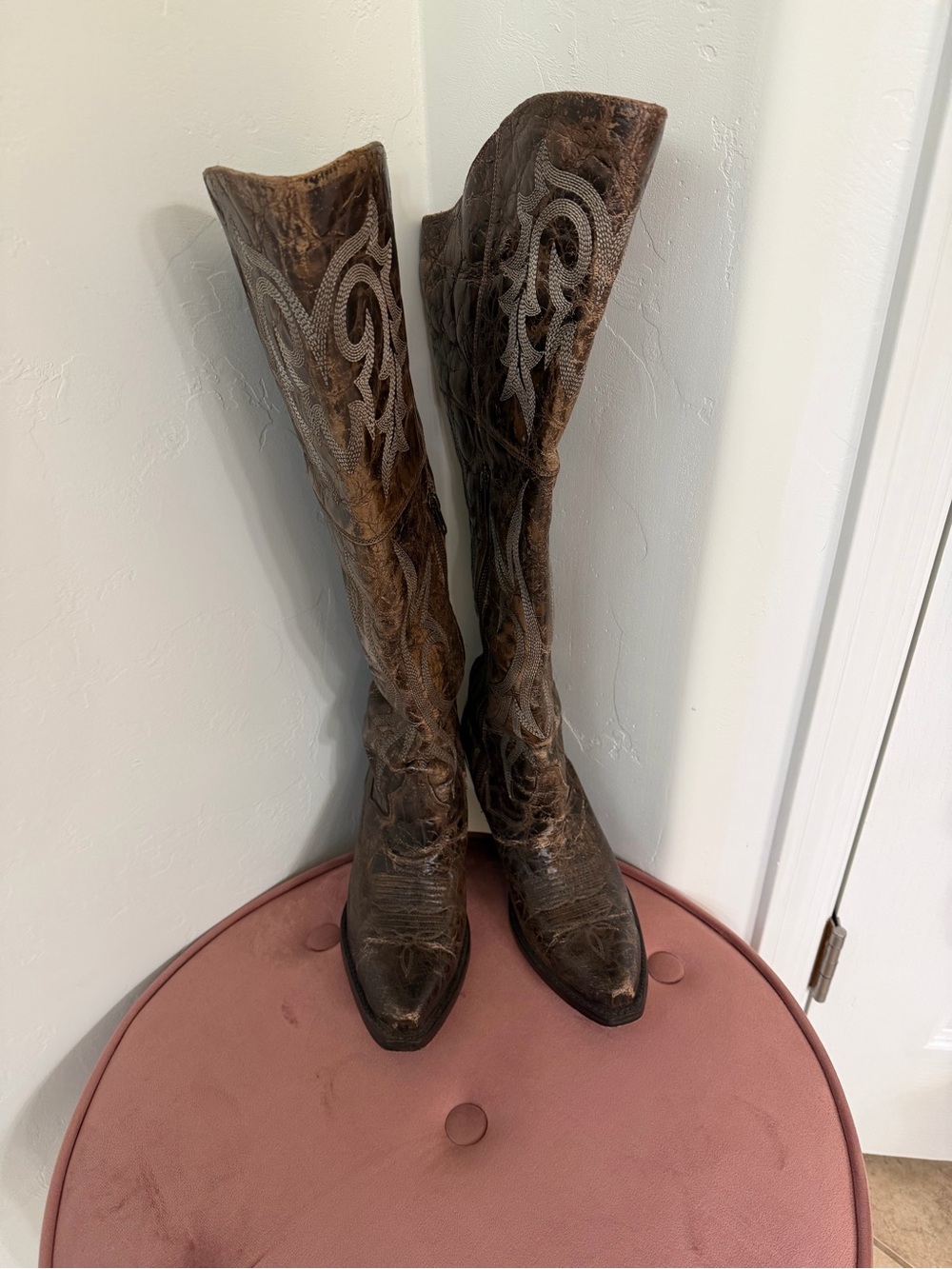 Dan Post Jilted Knee-High Boots